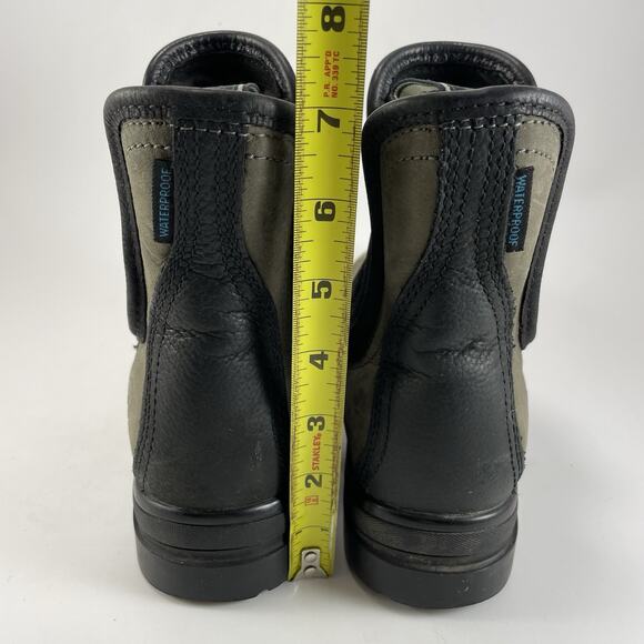 Ariat Keswick H20 Gray Leather Pull-On Booties Chelsea Boots Womens Size 6 B - Picture 5 of 11